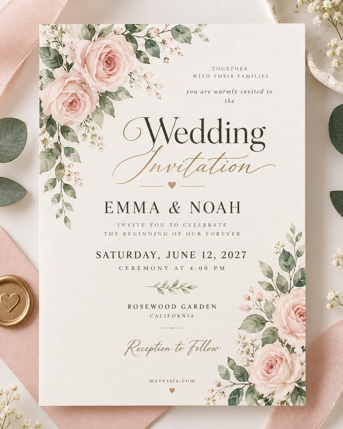 18 DIY Wedding Invitation Templates for Your Big Day