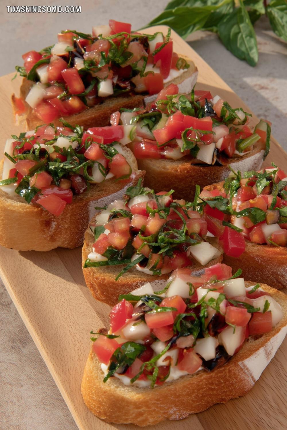 Colorful Bruschetta Medley