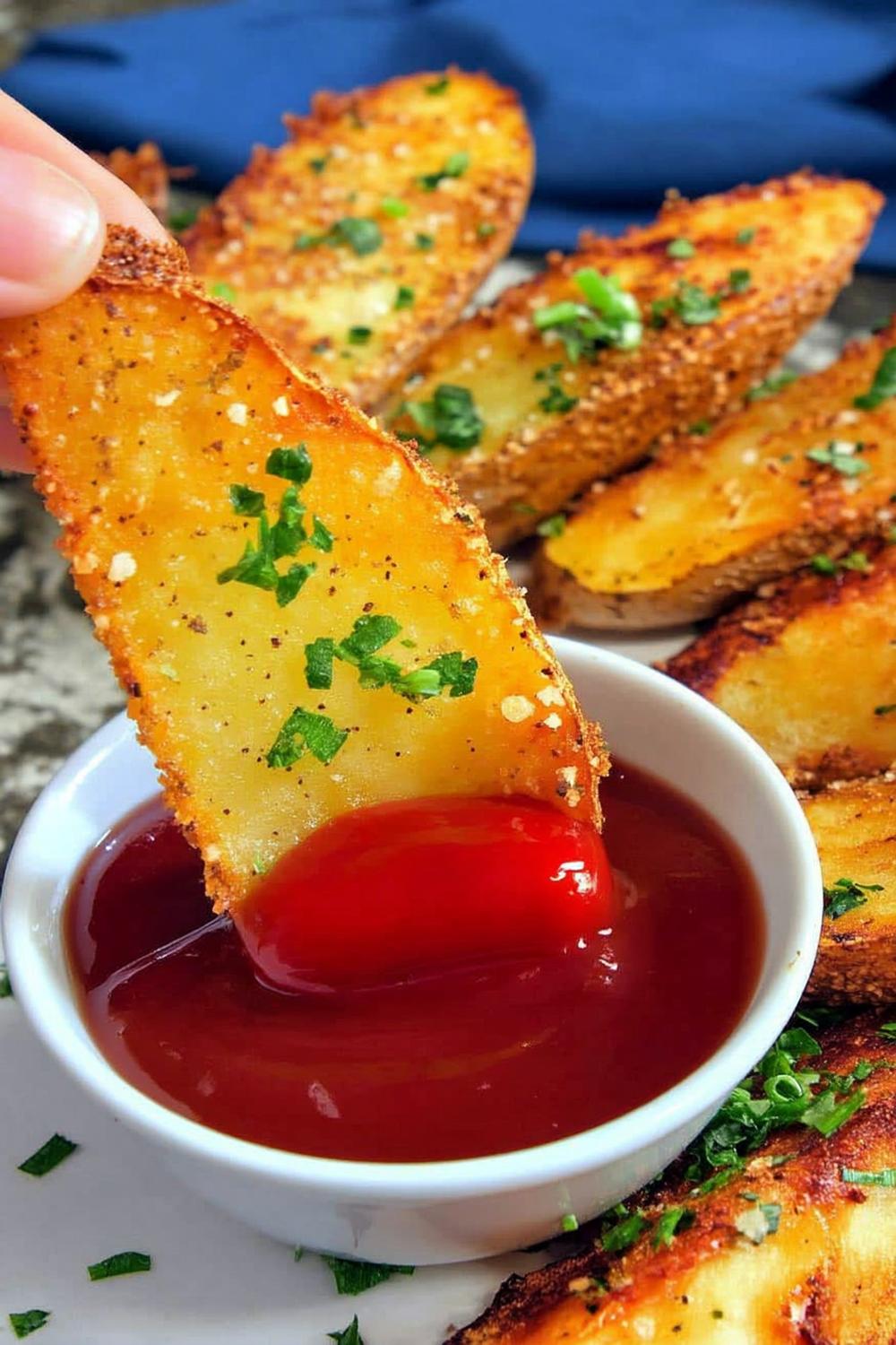 Crispy Potato Wedges Delight