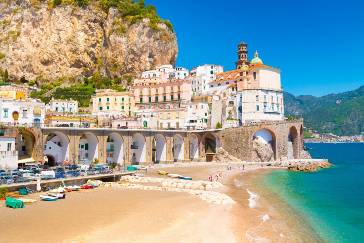 Atrani Beach Amalfi Coast