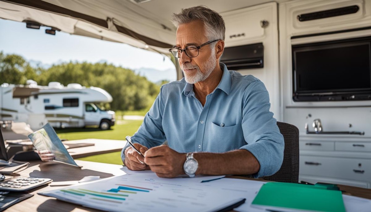 Used camping gear collection for affordable RV adventures