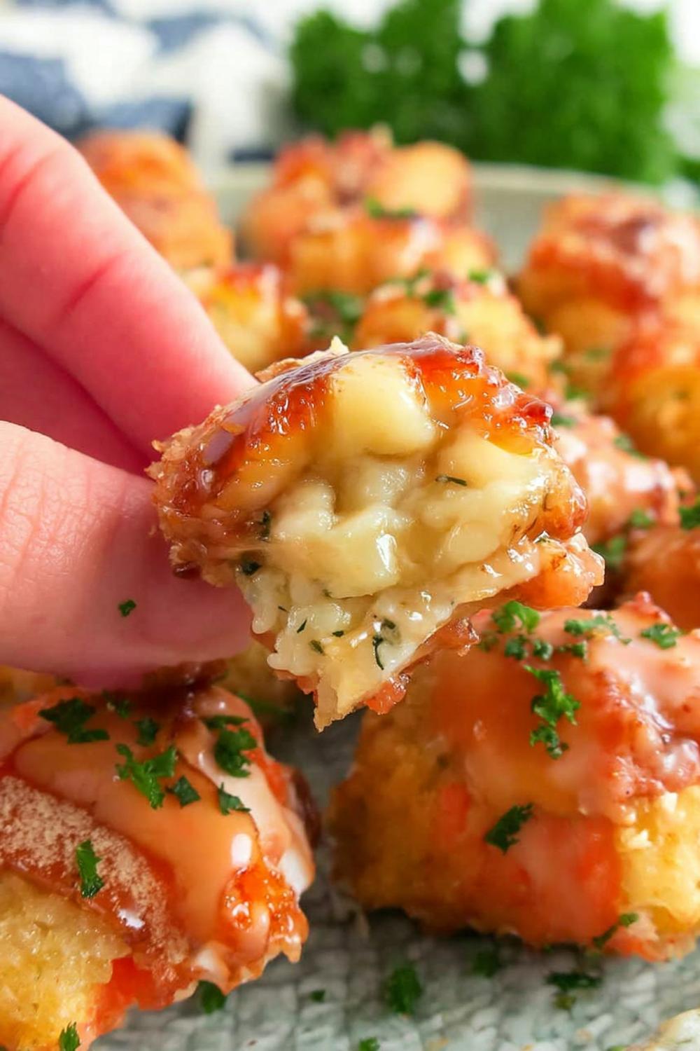 Cheesy Seafood Bites