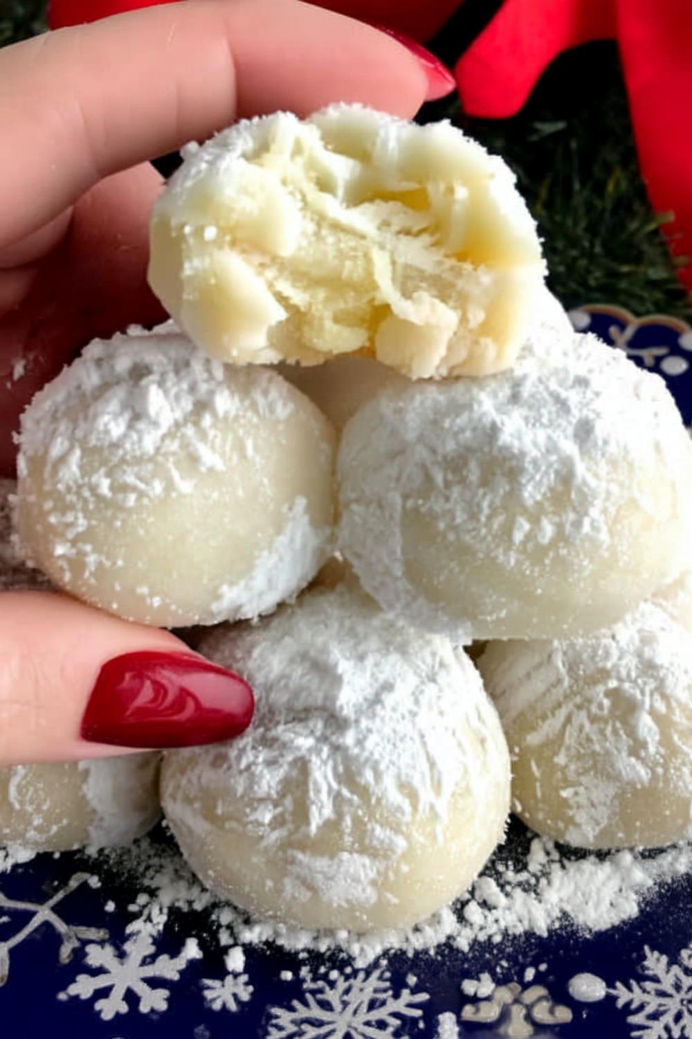 Snowy White Dumplings