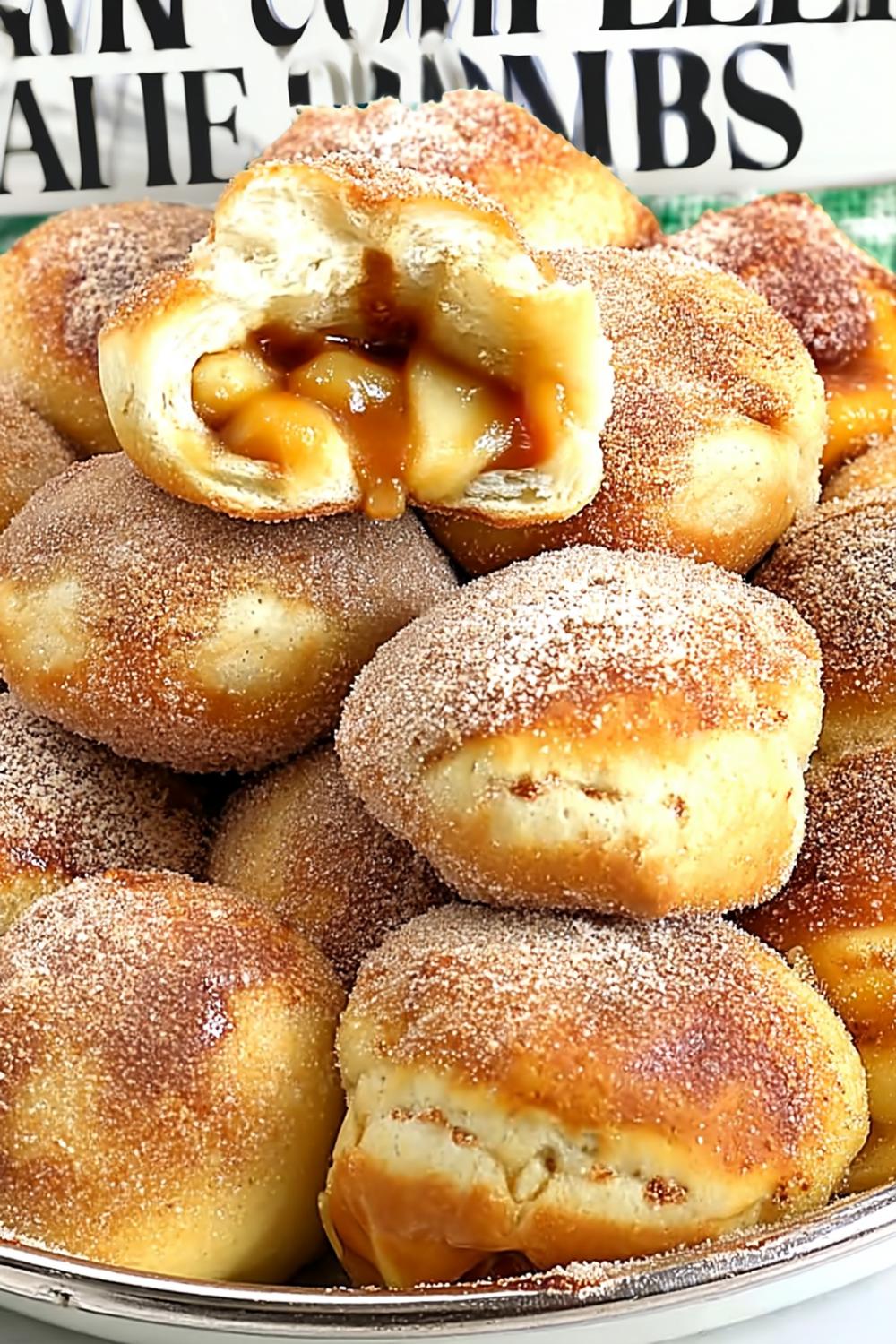 Sugar-Dusted Filled Donuts