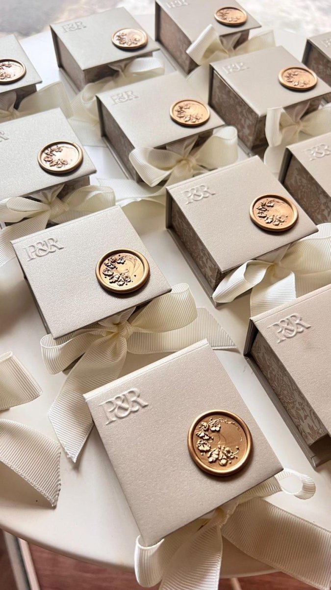 Bespoke luxury wedding favors
