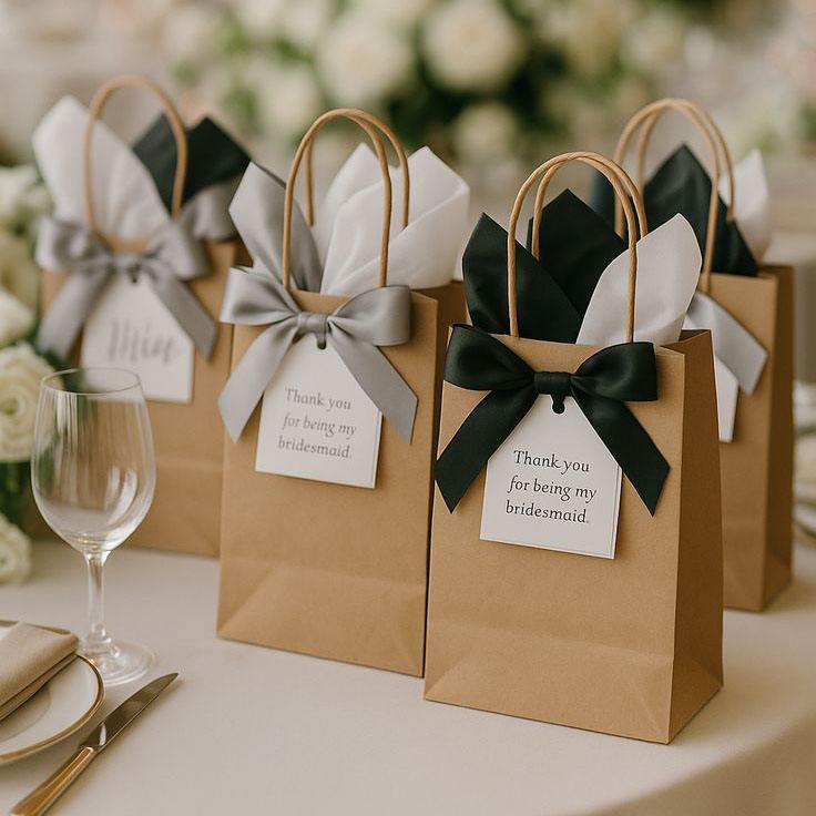 Affordable bridesmaid gift bags