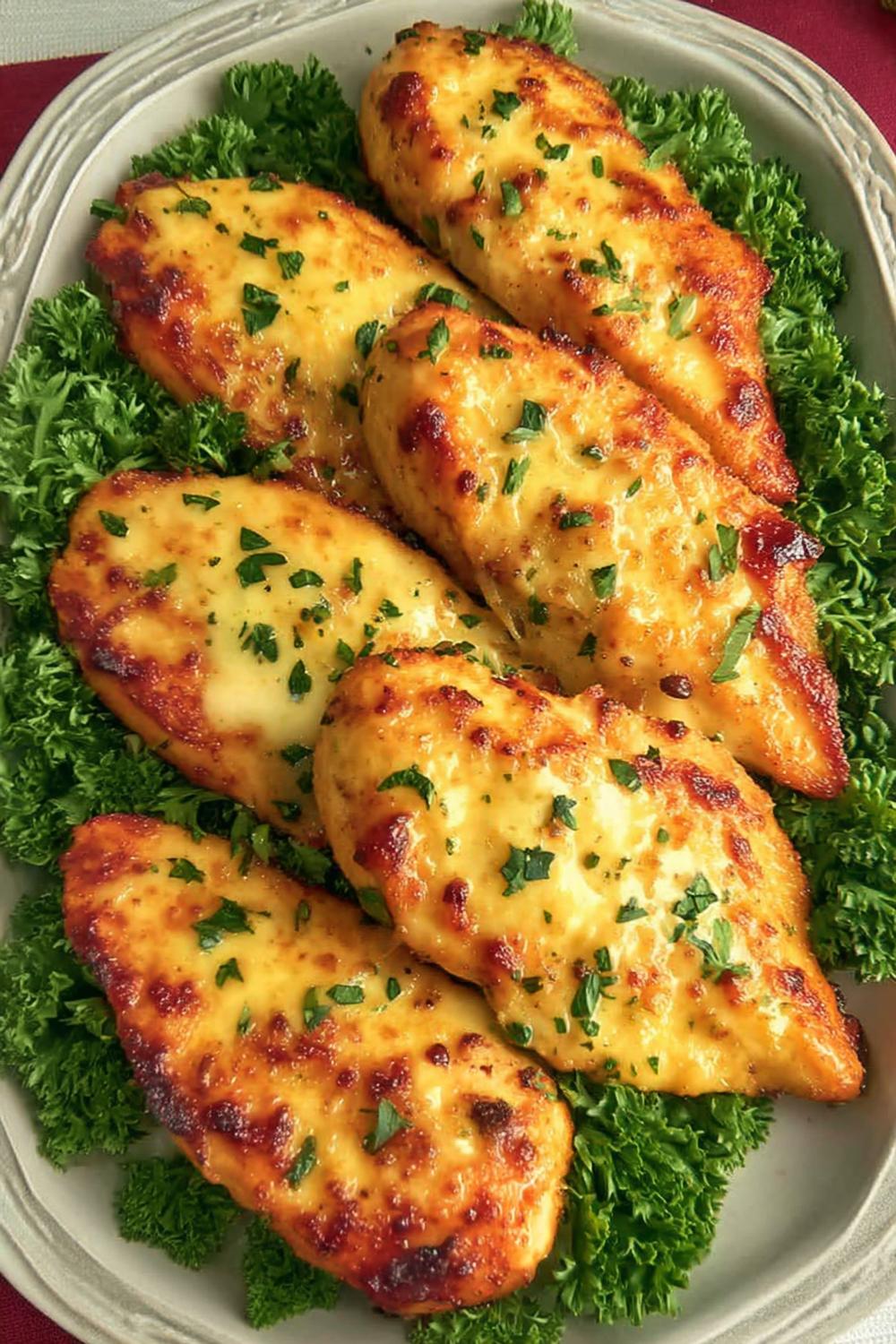 Crispy Parmesan Crusted