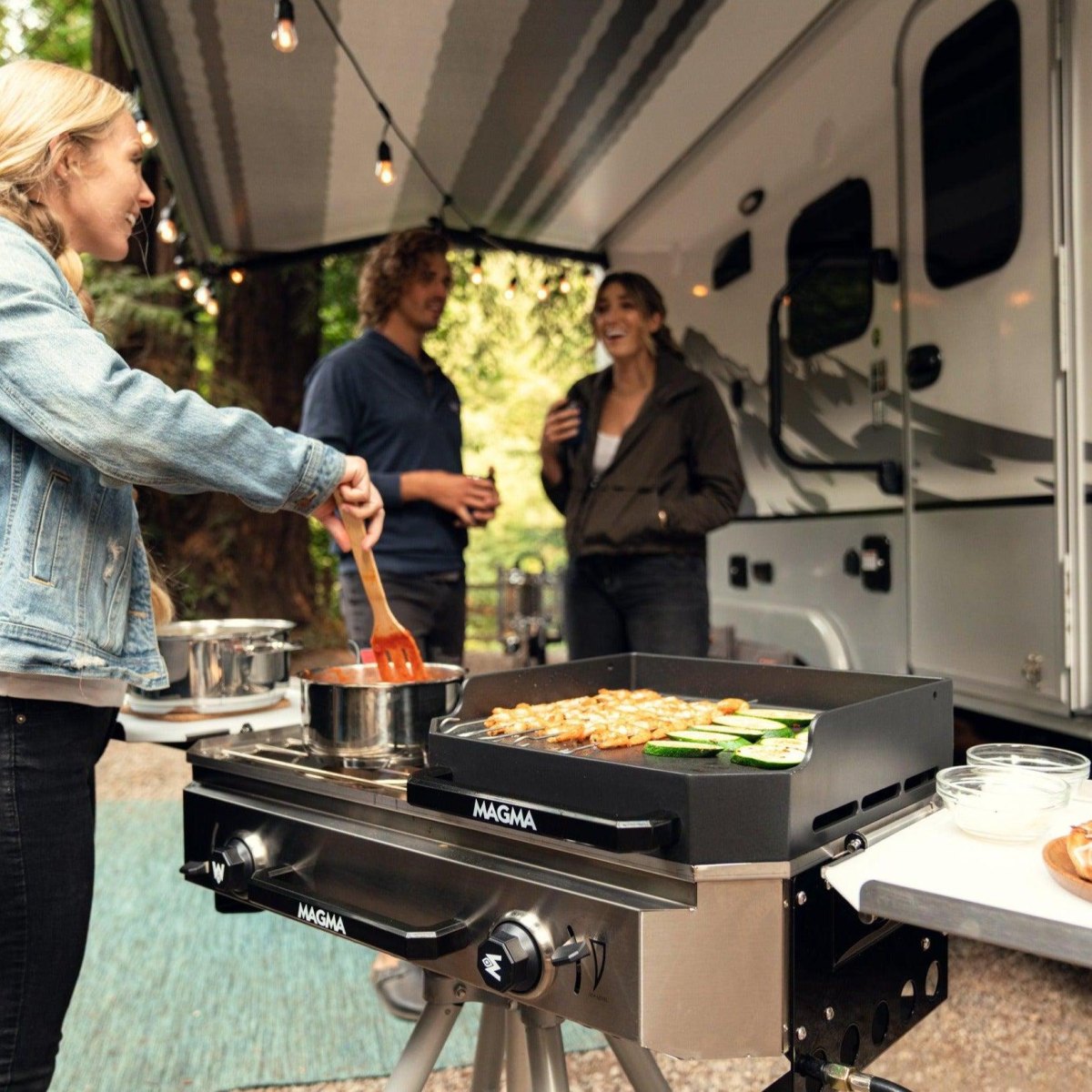 Compact outdoor RV cooking gear