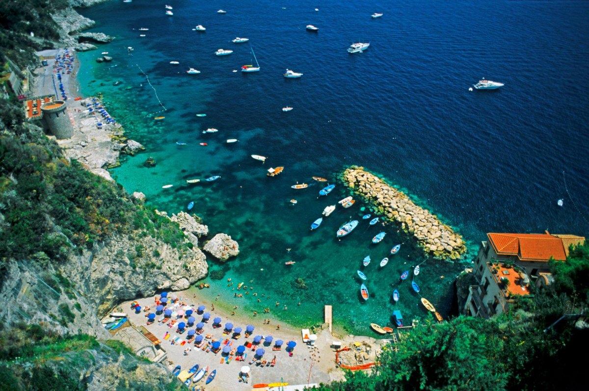 Conca dei Marini beach view