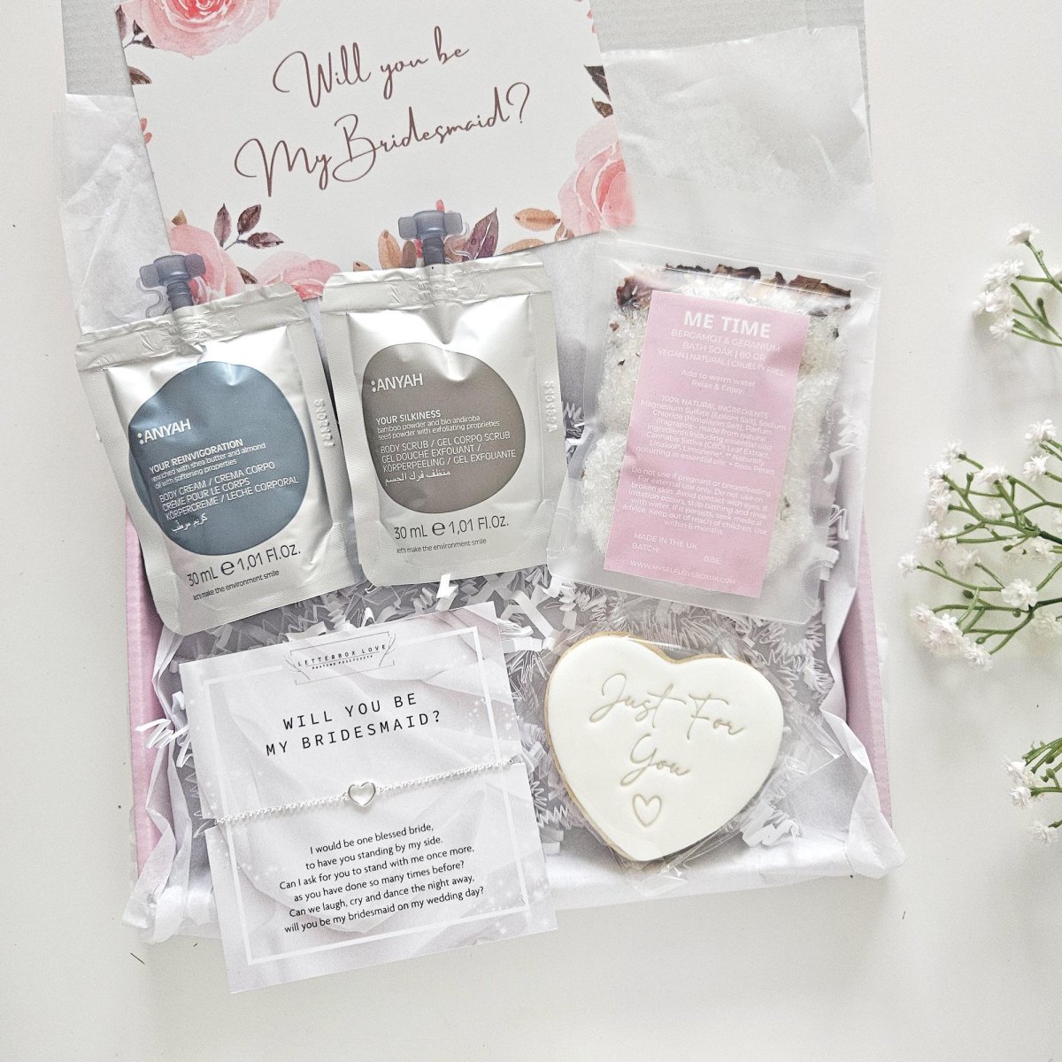 Self care bridesmaid proposal kit