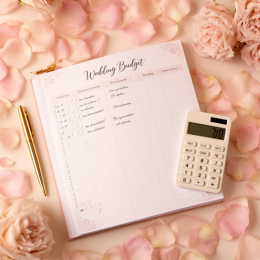Wedding budget checklist