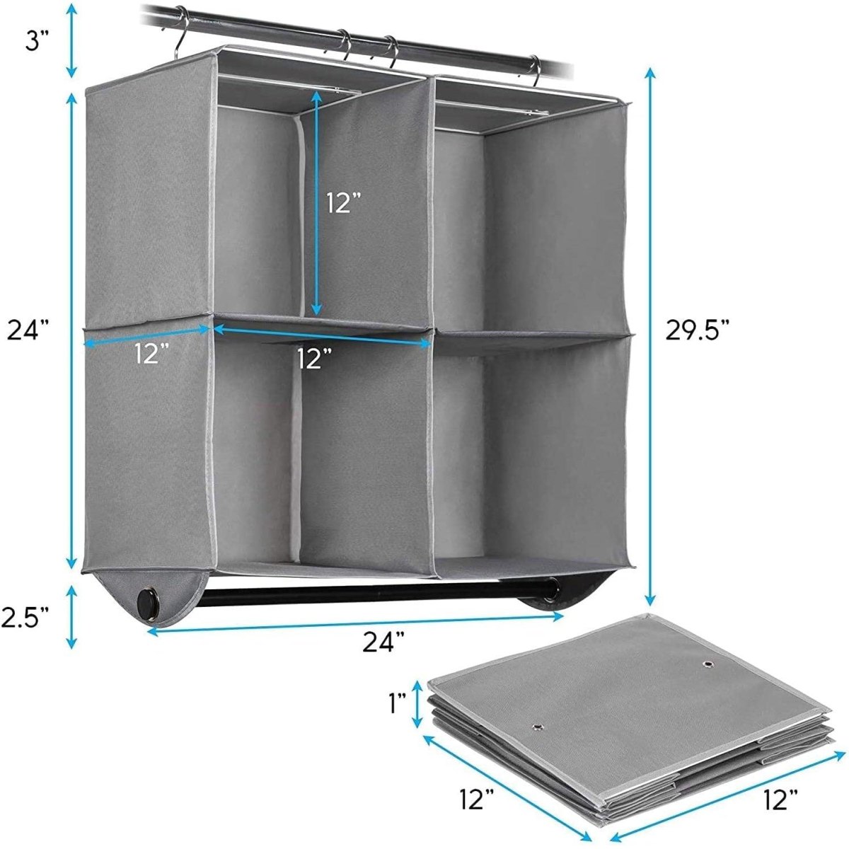 RV closet organizers