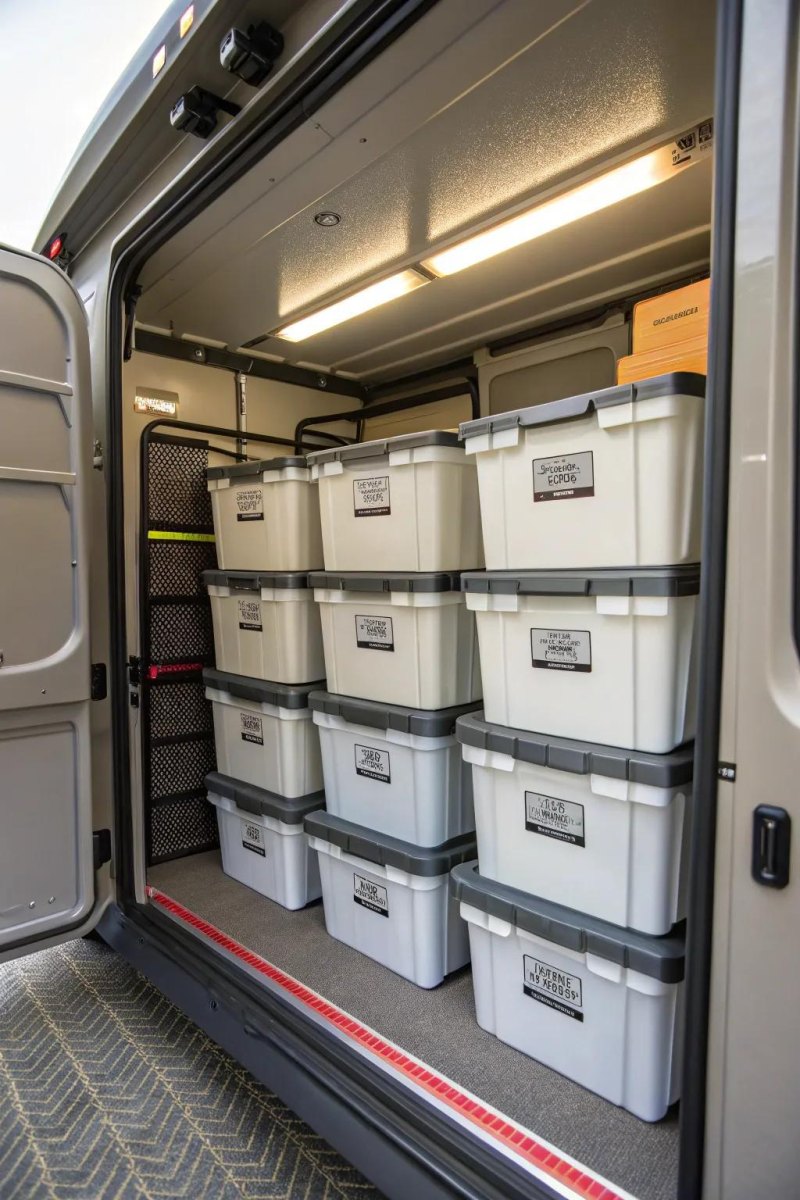 RV storage containers