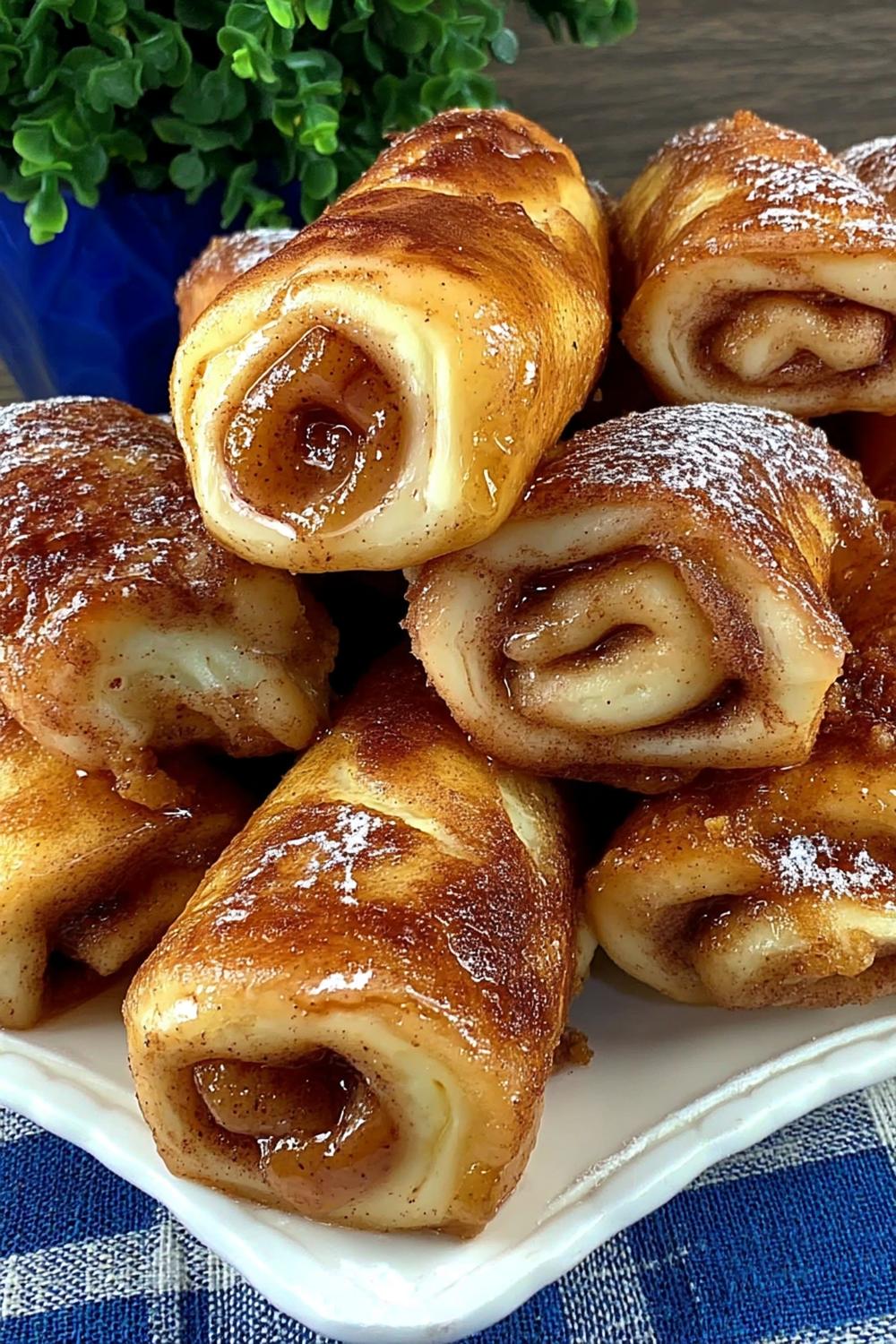 Caramel-Filled Pastry Spirals