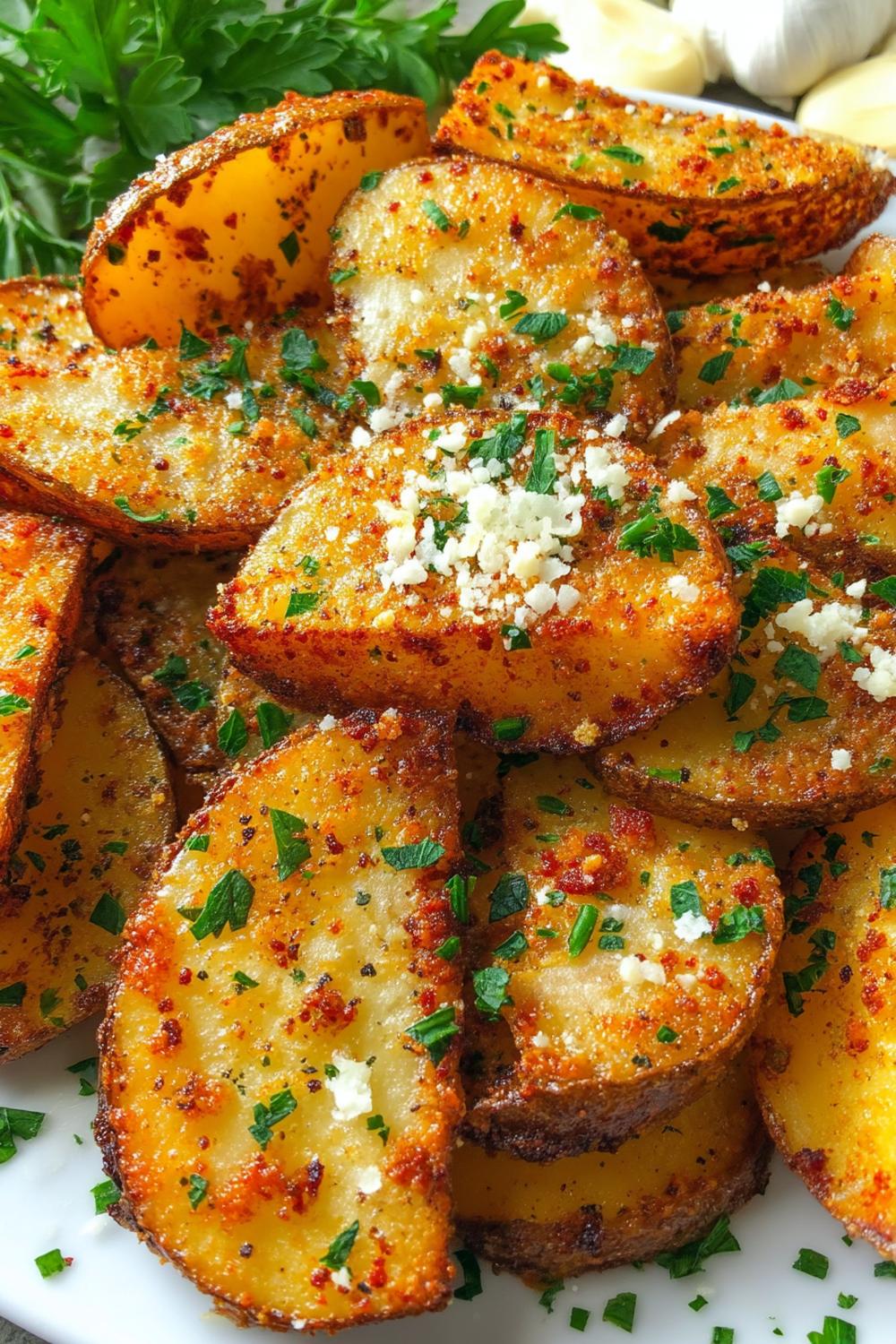 Crispy Paprika Potato Rounds