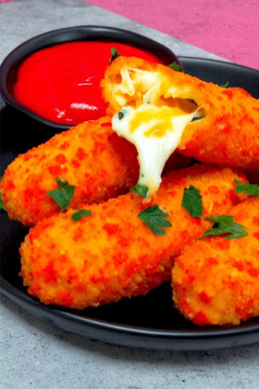 Melted Cheese Potato Bites