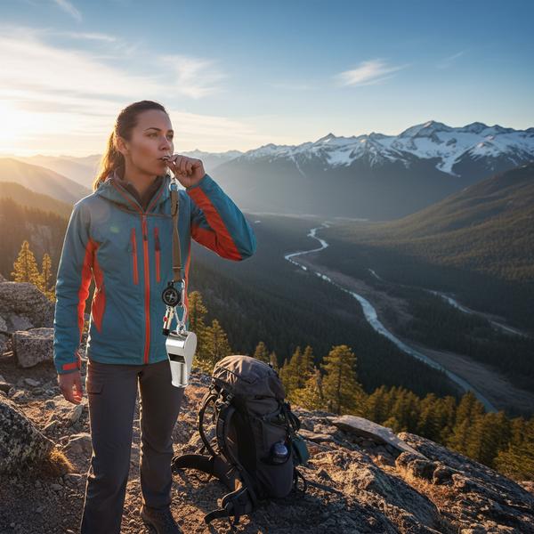 Hiking emergency safety equipment