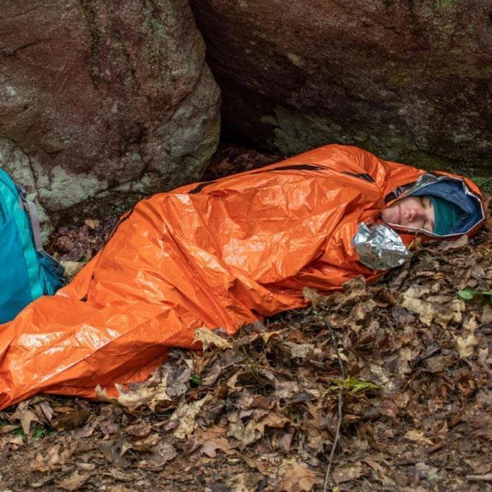 Emergency blanket hiking safety gear