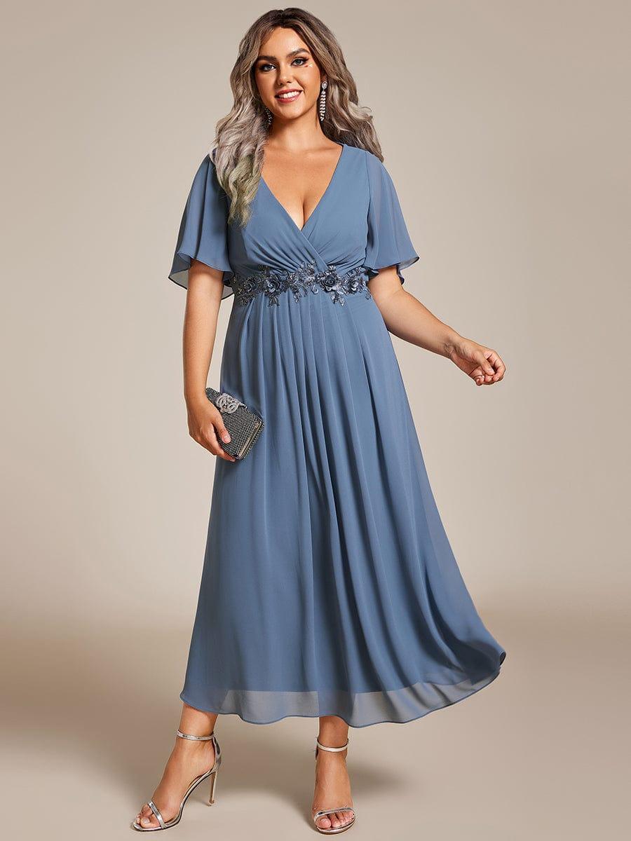 Empire waist wedding guest dress