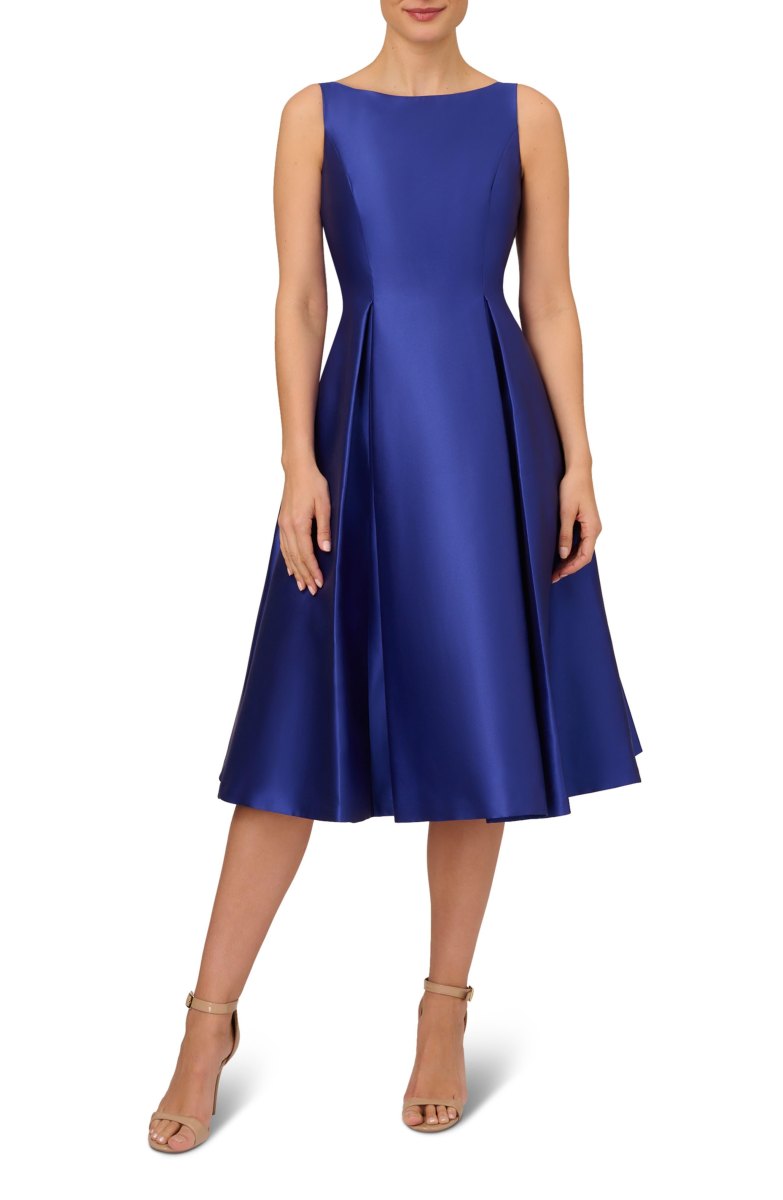 Fit and flare wedding guest dress