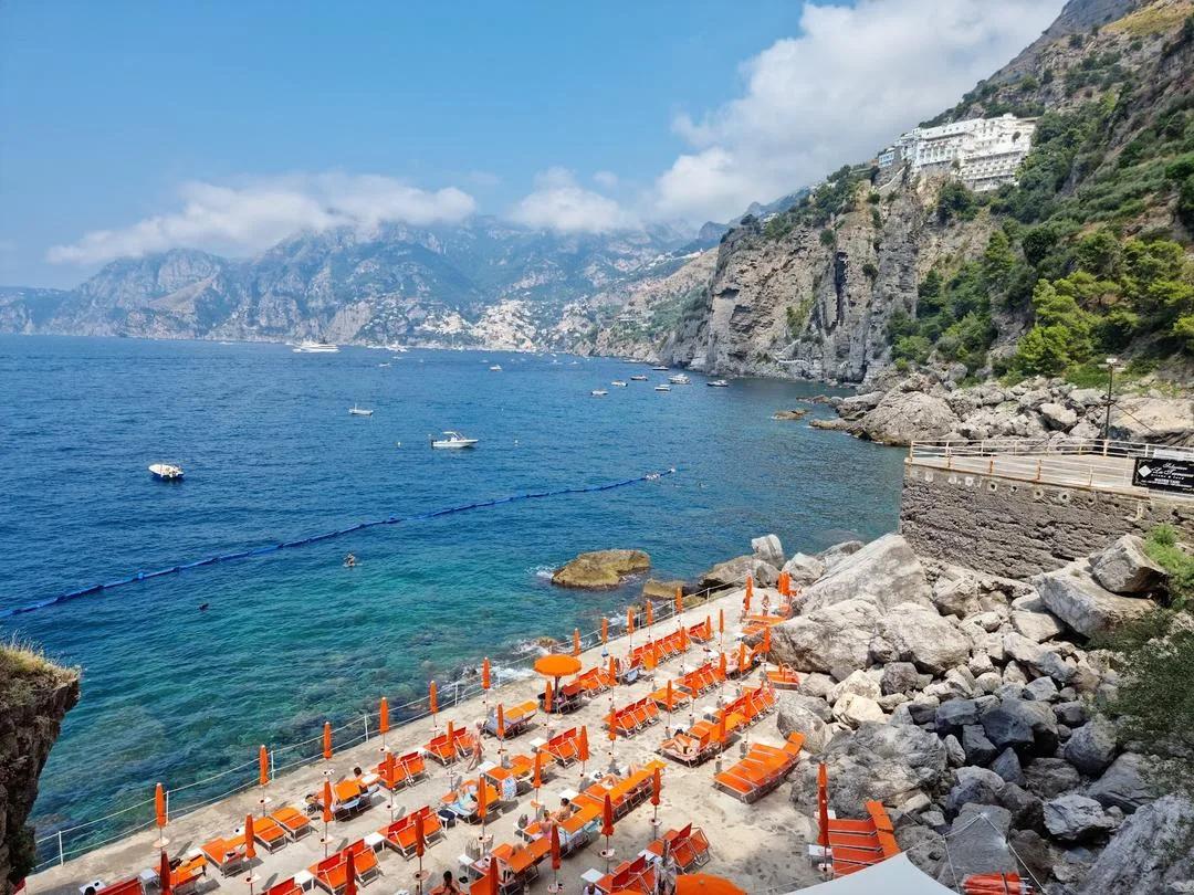 Gavitella Beach Praiano sunset