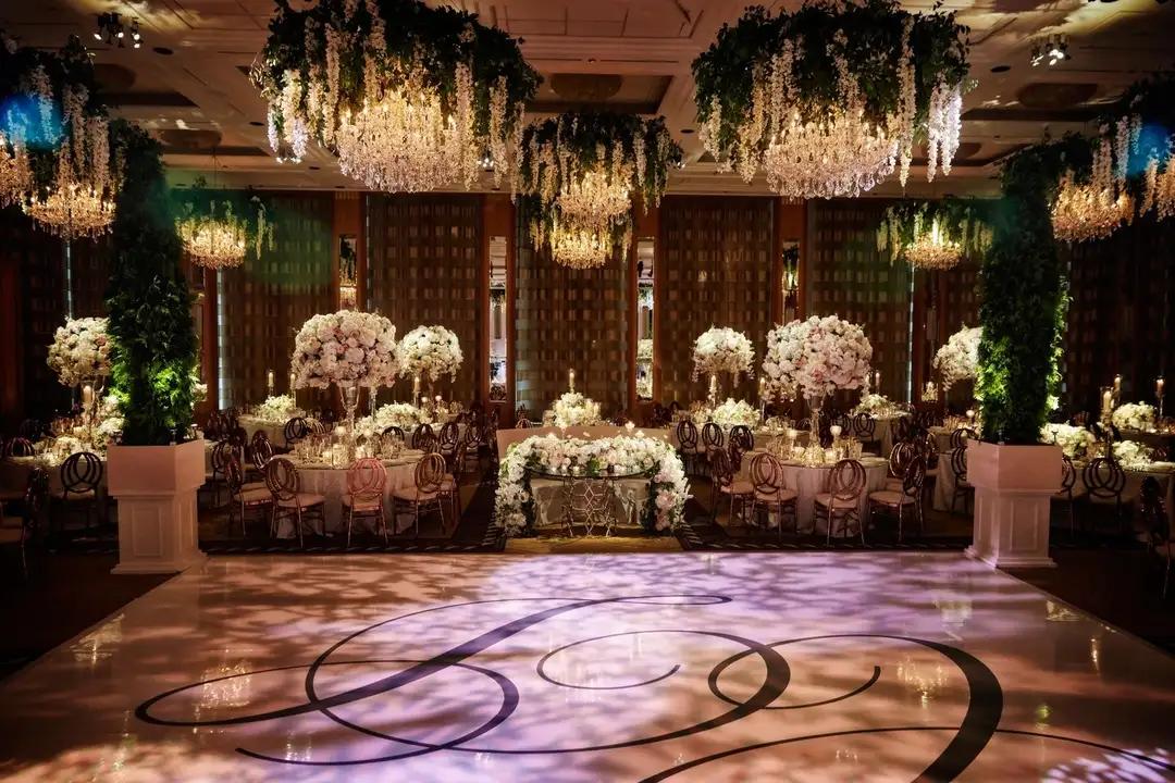 Luxury Las Vegas ballroom wedding