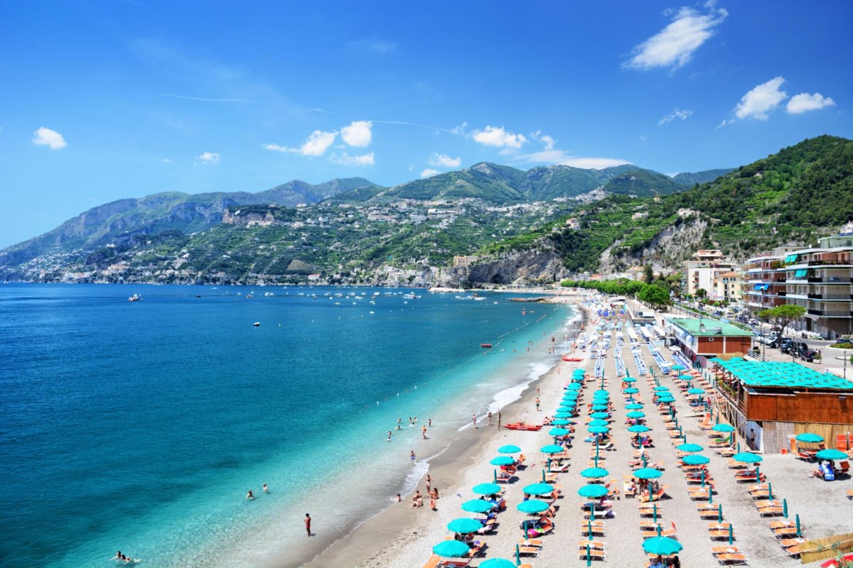 Maiori Beach Amalfi Coast