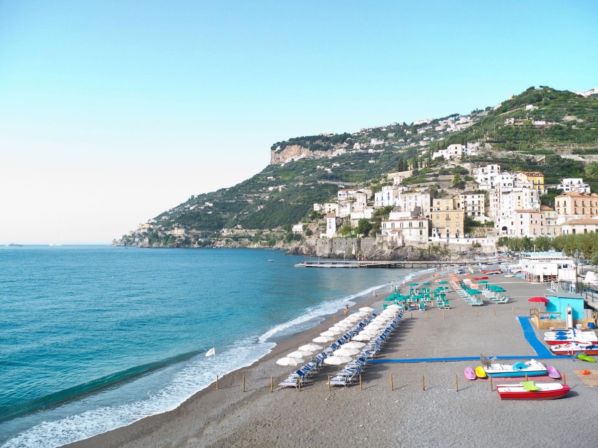 Minori Beach Amalfi Coast