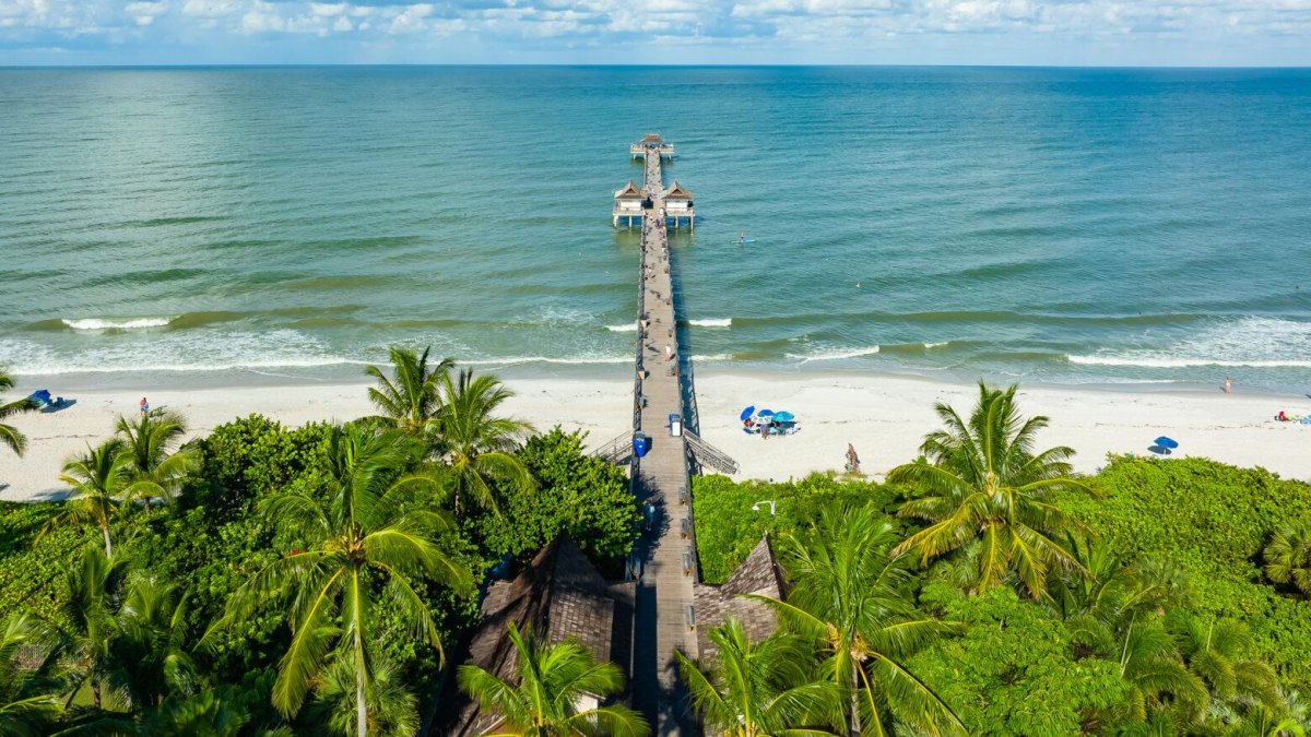 Naples Florida coastal pier