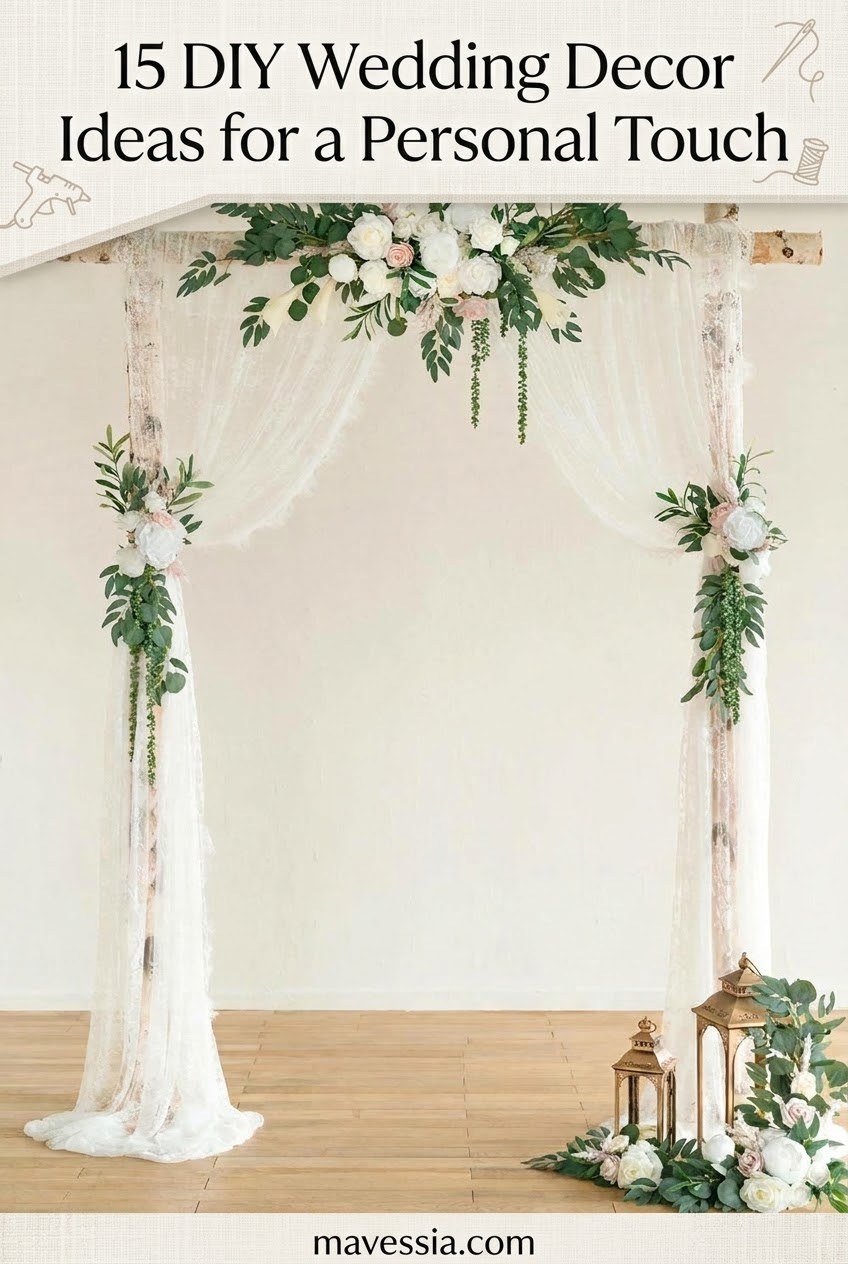 15 DIY Wedding Decor Ideas for a Personal Touch