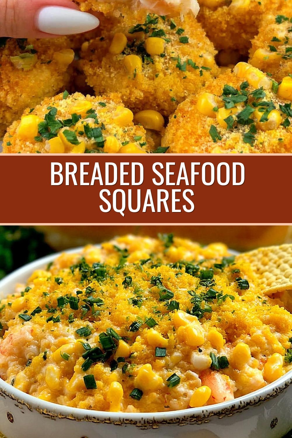Breaded Seafood Squares