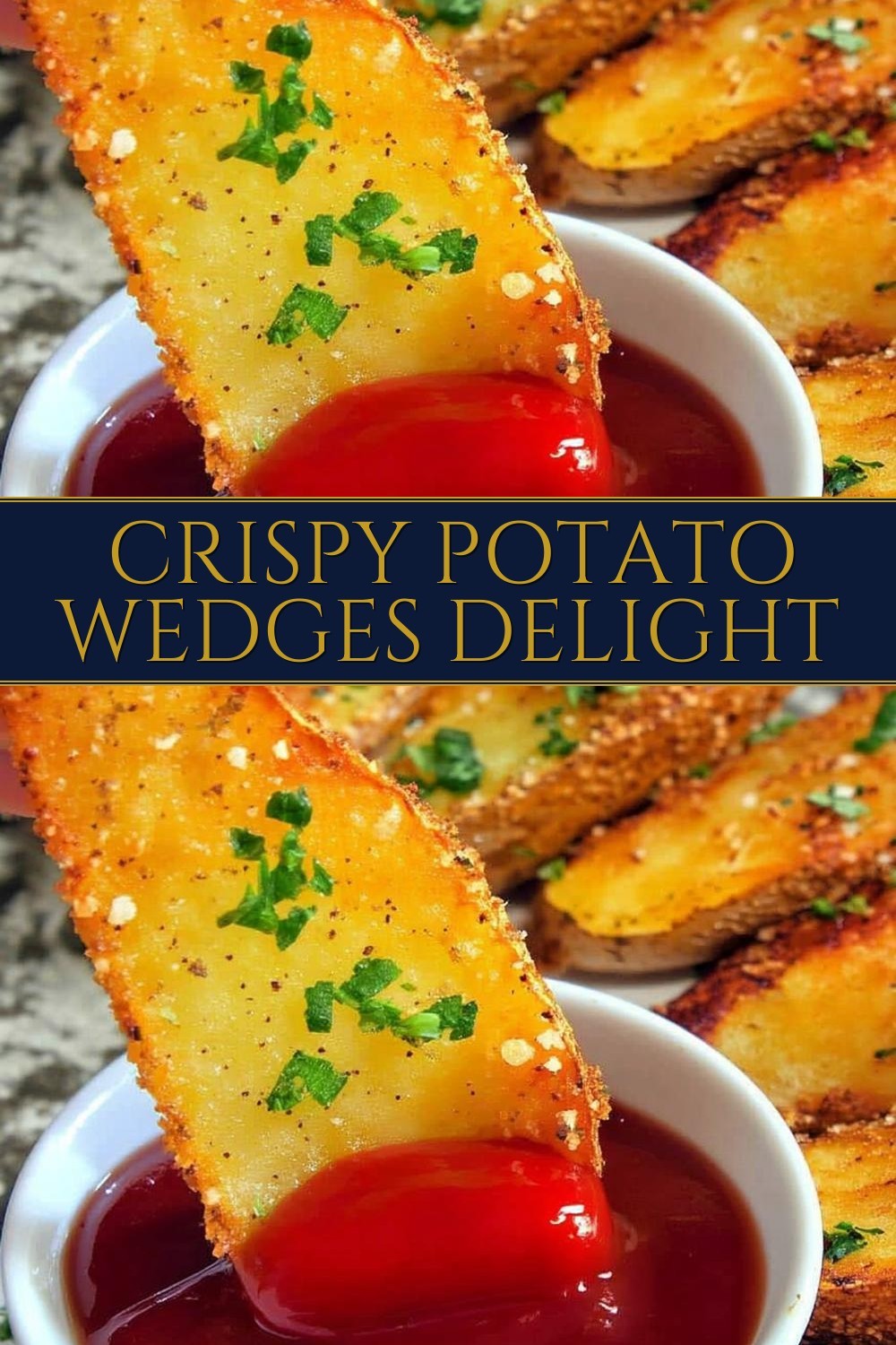 Crispy Potato Wedges Delight