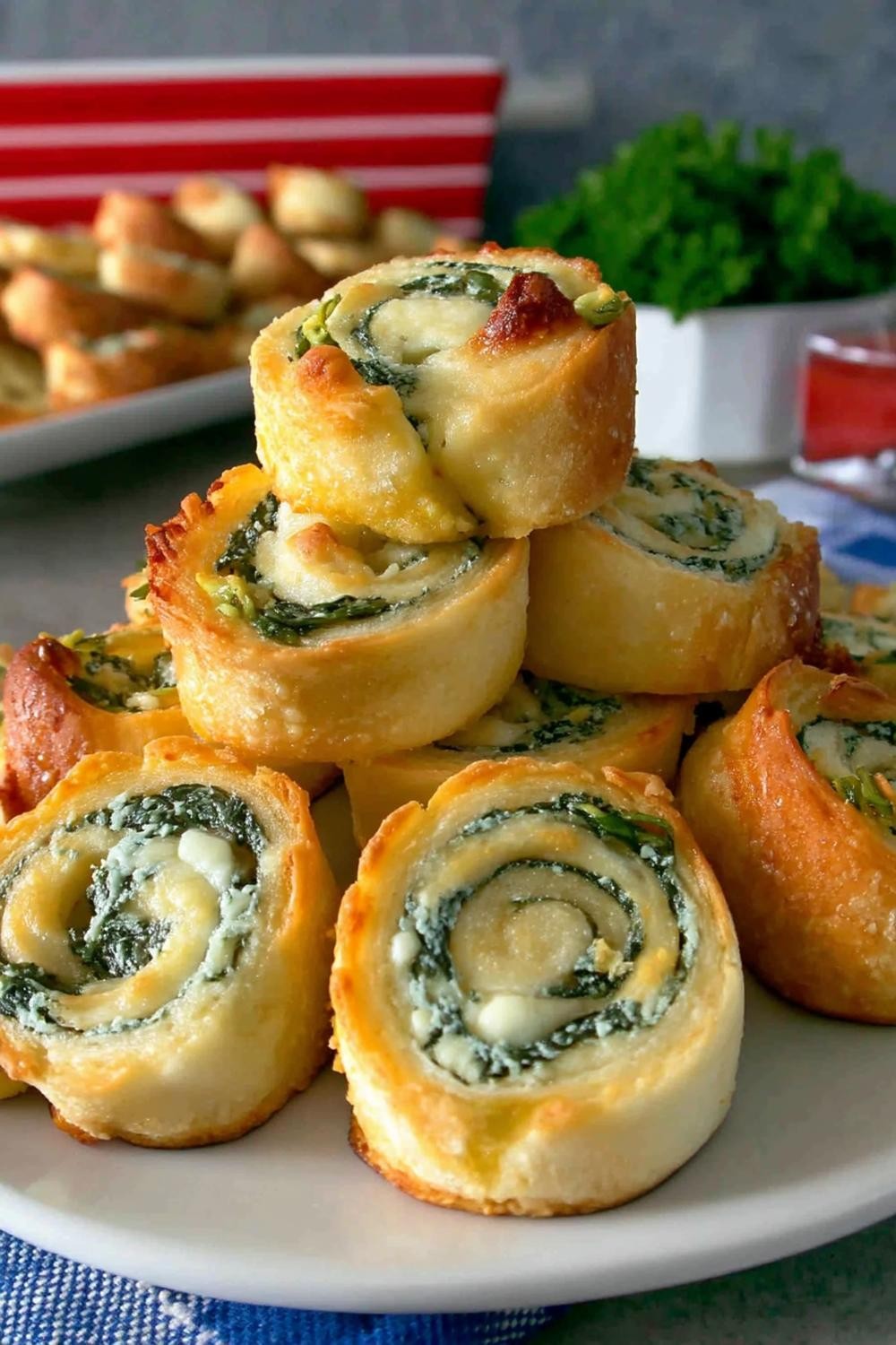 Elegant Spinach Pinwheels