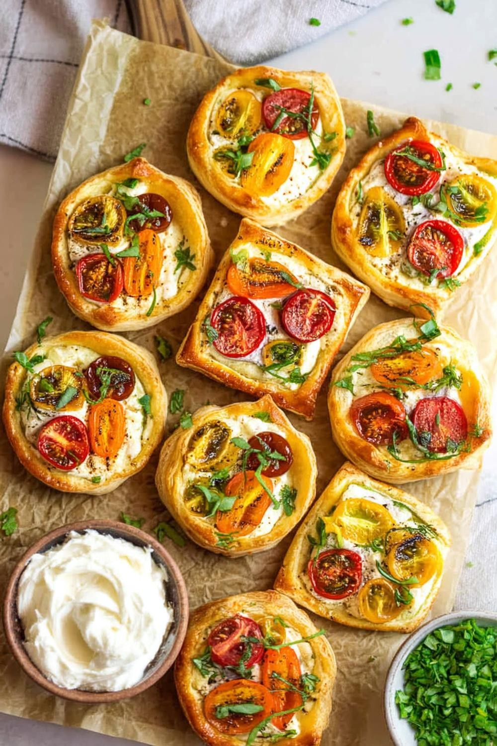 Golden Puff Pastry Tarts