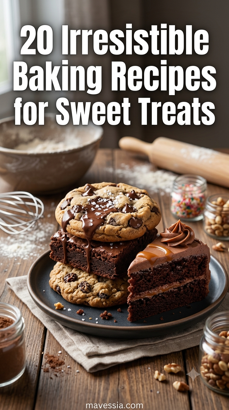 20 Irresistible Baking Recipes for Sweet Treats