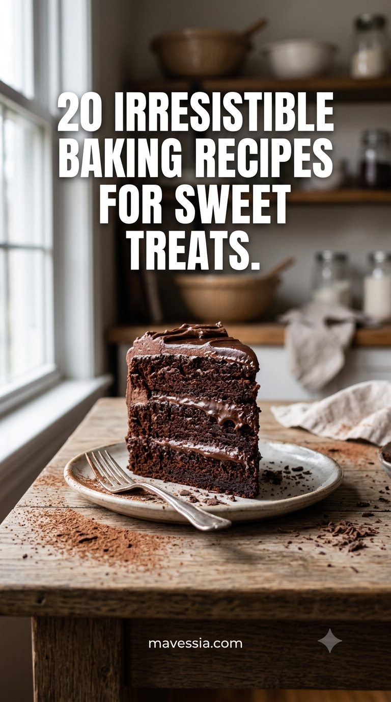 20 Irresistible Baking Recipes for Sweet Treats