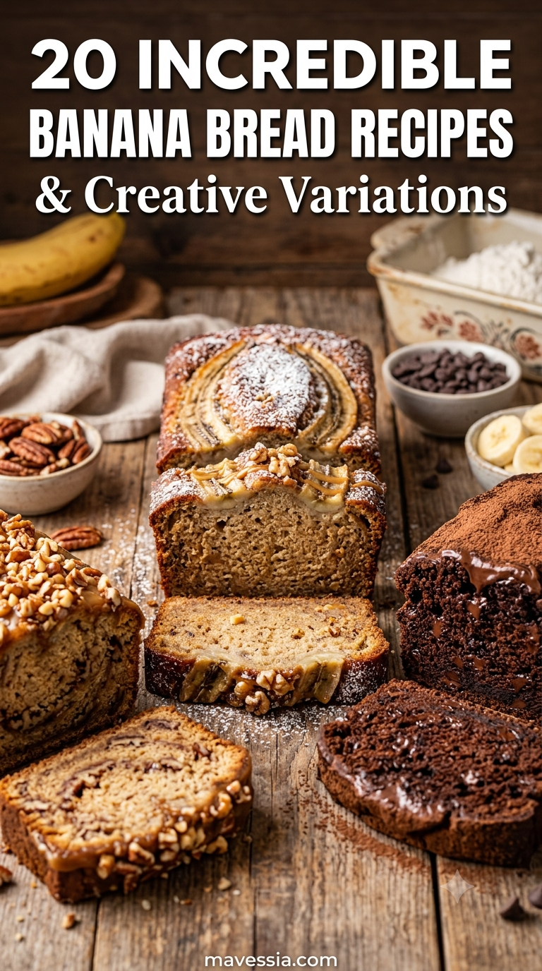 20 Incredible Banana Bread Recipes & Creative Variations