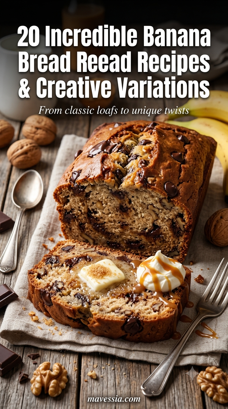 20 Incredible Banana Bread Recipes & Creative Variations