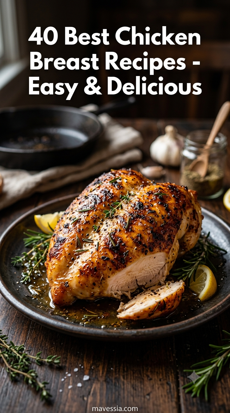 40 Best Chicken Breast Recipes - Easy & Delicious
