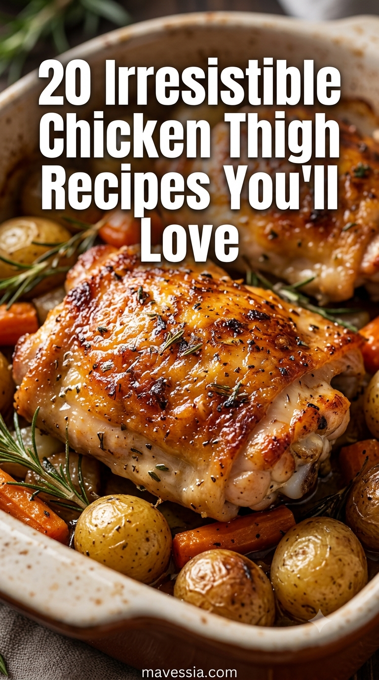20 Irresistible Chicken Thigh Recipes You'll Love