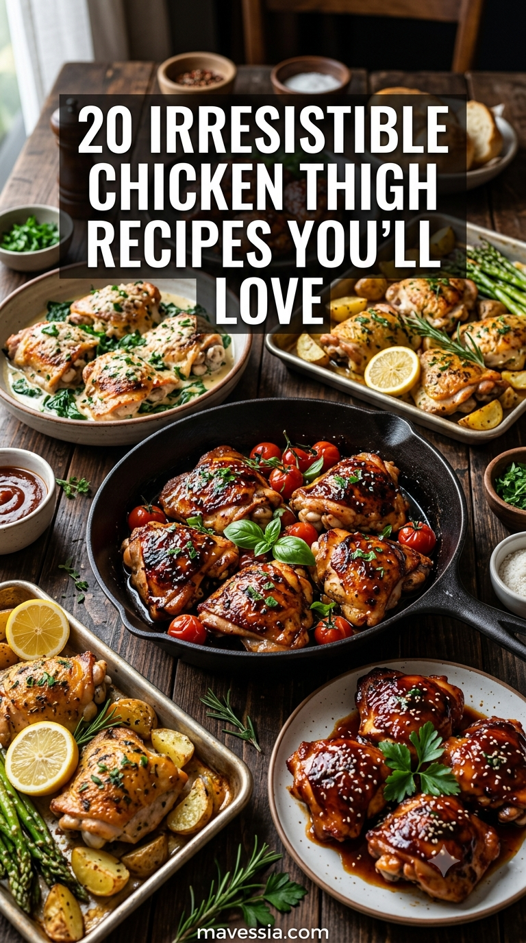 20 Irresistible Chicken Thigh Recipes You'll Love