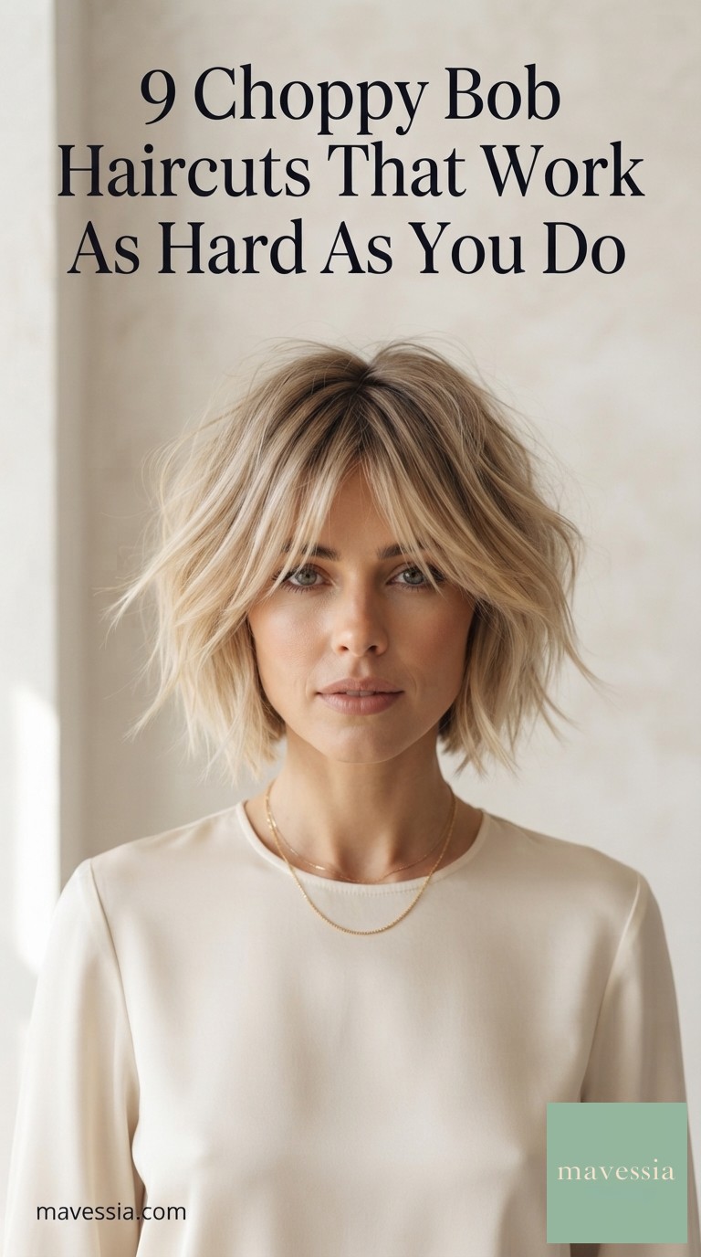 9 Choppy Bob Haircuts That Work As Hard As You Do