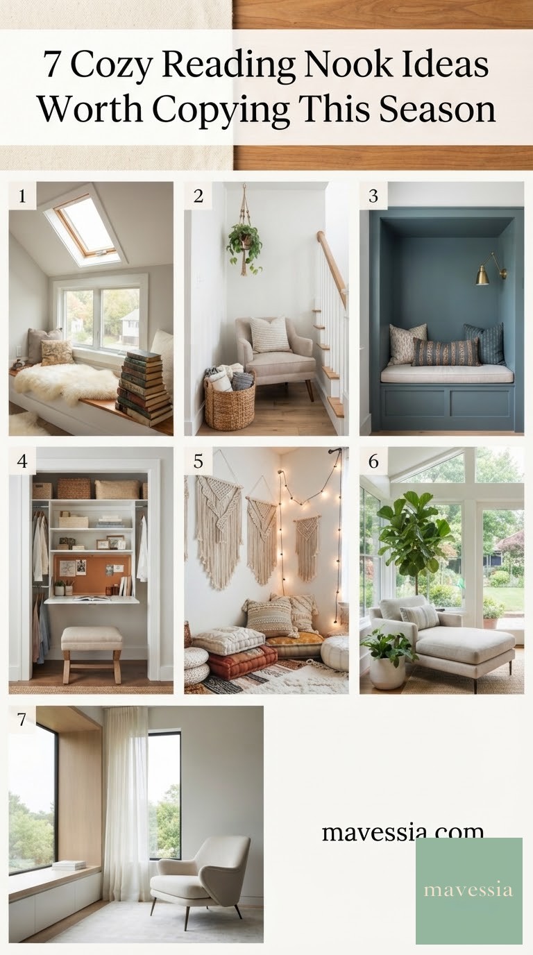 7 Cozy Reading Nook Ideas Worth Copying This Season