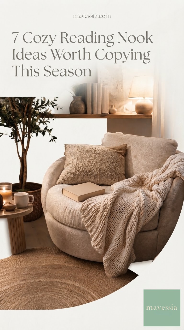 7 Cozy Reading Nook Ideas Worth Copying This Season