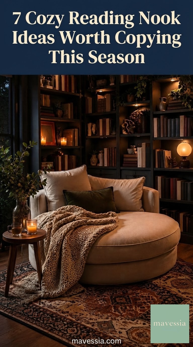 7 Cozy Reading Nook Ideas Worth Copying This Season