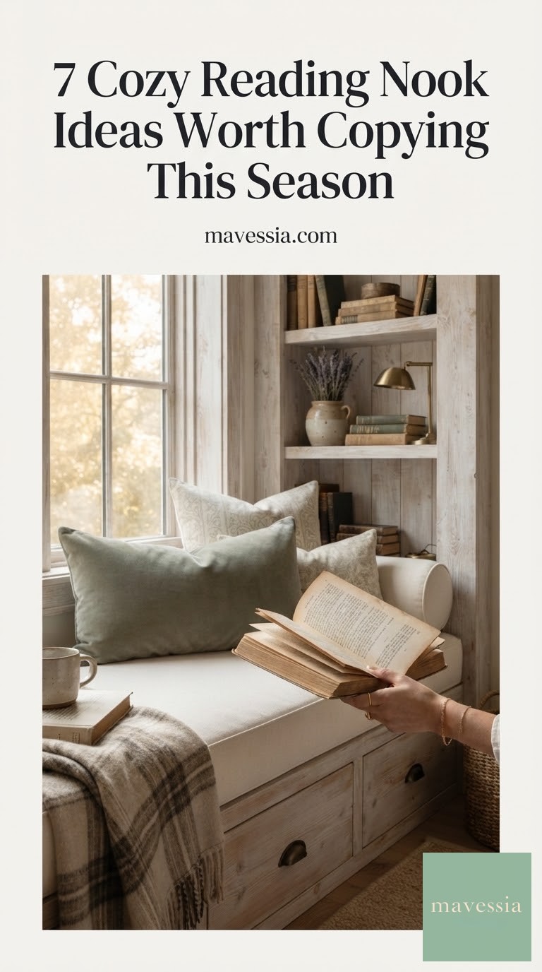7 Cozy Reading Nook Ideas Worth Copying This Season