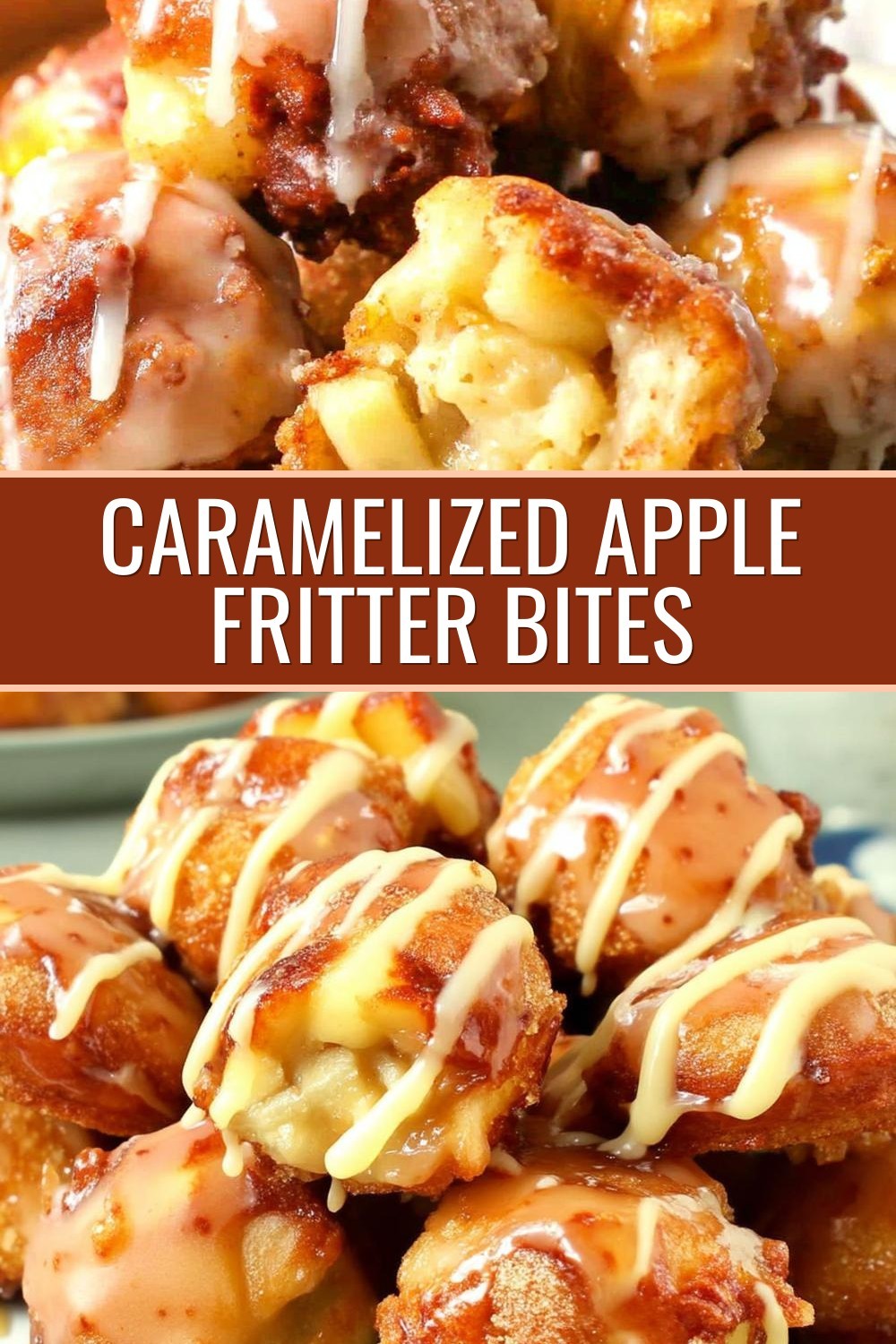 Caramelized Apple Fritter Bites