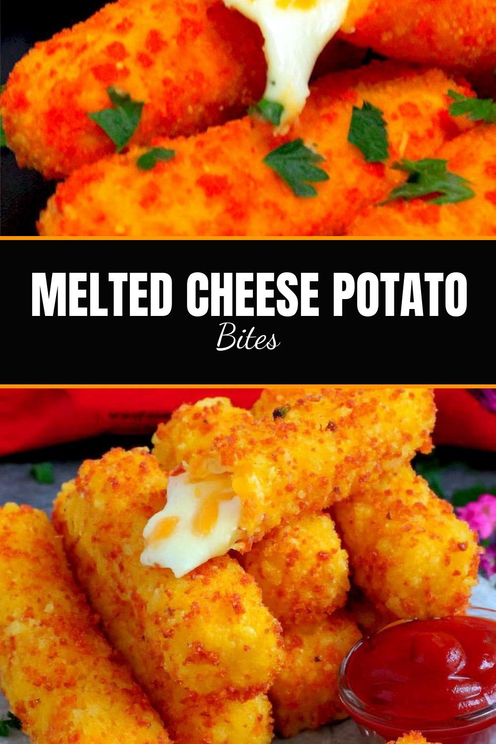 Melted Cheese Potato Bites