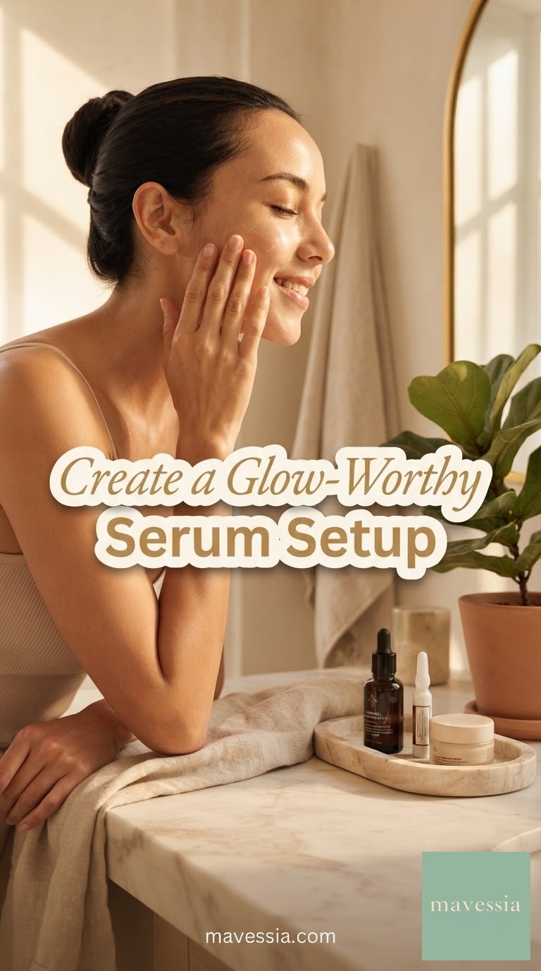 Create a Glow-Worthy Serum Setup
