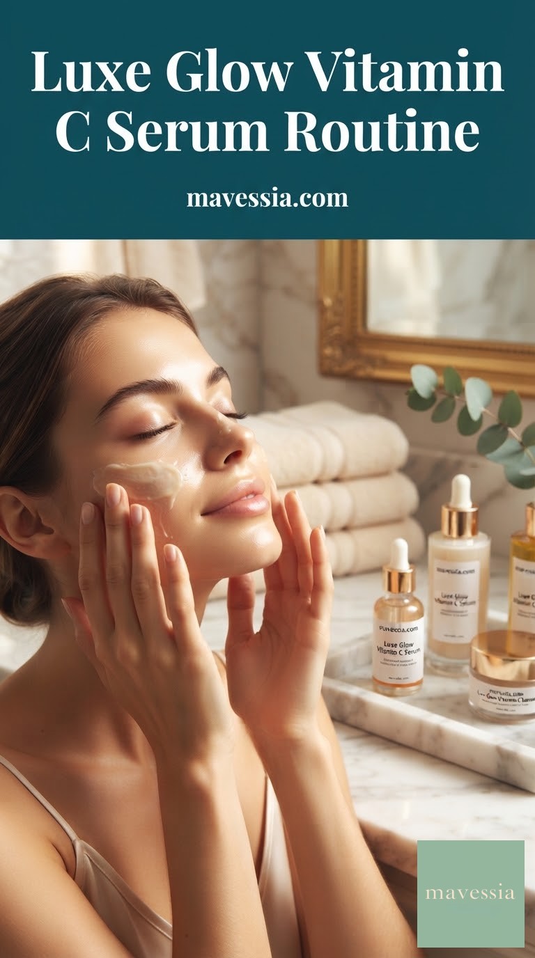 Luxe Glow Vitamin C Serum Routine